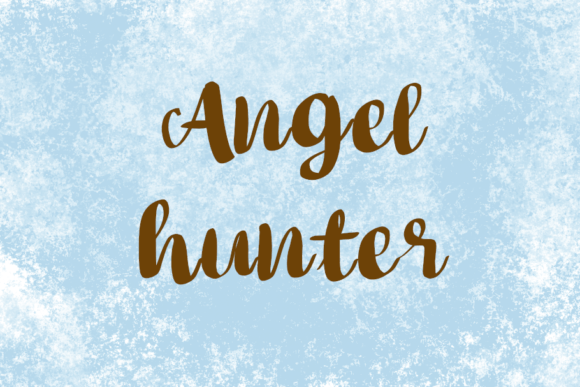 Angel Hunter: A Script Font for Editorial Elegance