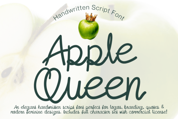 Apple Queen Font for Web Design