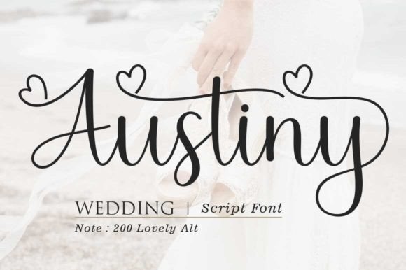 Austiny: A Playful Script Font