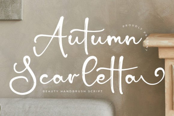Autumn Scarletta: A Font for Impact