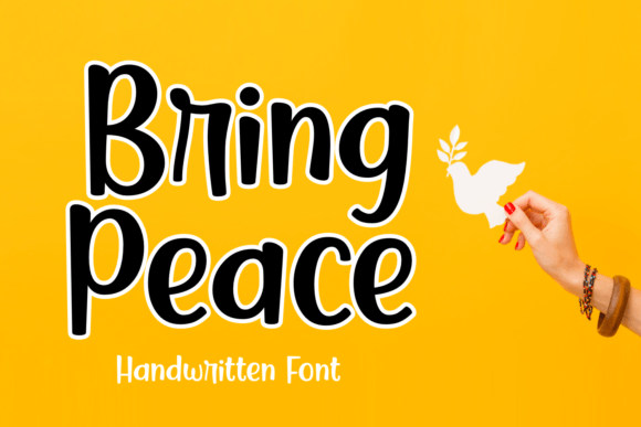 Bring Peace: A Font for Business Magic
