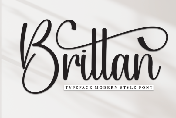 Brittan Font: Elegant Script for Web Design