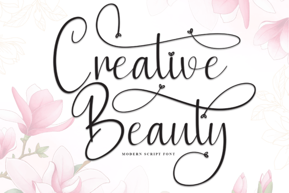 Creative Beauty: A Script Font That Elevates Your Brand