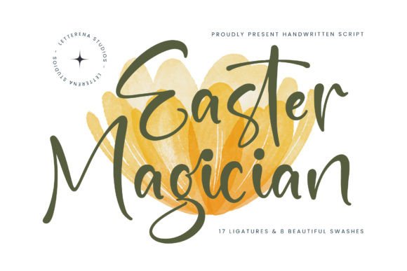 Easter Magician Font for Creative Projects