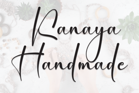 Kanaya Handmade: A Font for Elegant Branding