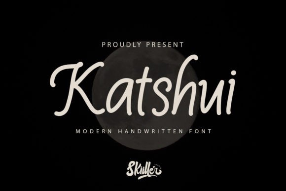 Katshui: A Script Font for Editorial Elegance