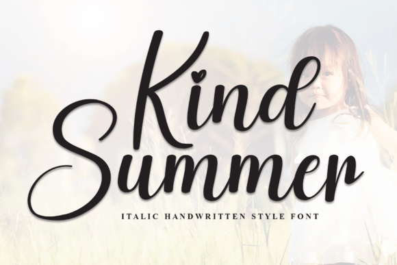 Kind Summer: A Stylish Script Font