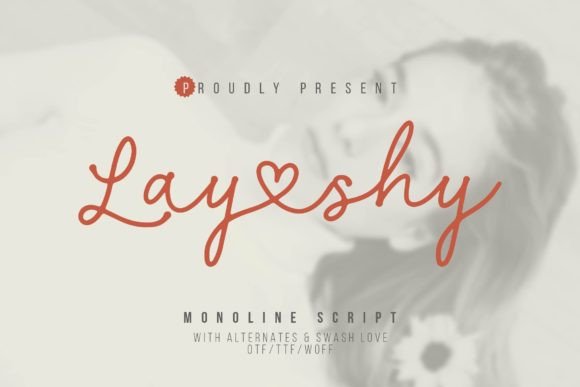 Layshy: A Script Font for Creative Web Design