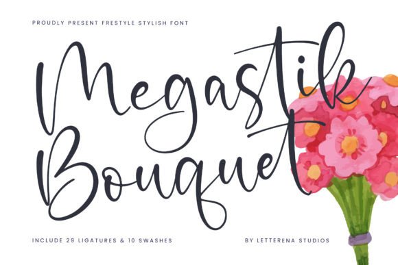 Megastik Bouquet: A Luxe Script Font