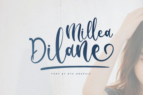 Millea Dilane: A Minimalist Script Font for Creative Branding