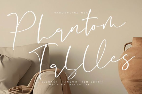 Phantom Tablles: A Script Font for Elegant Design
