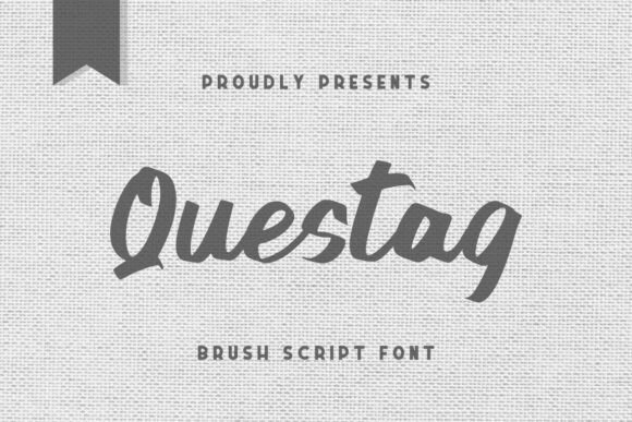 Questag: A Premium Script Font for Web Design