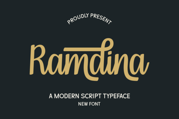 Ramdina: A Script Font for Impactful Campaigns
