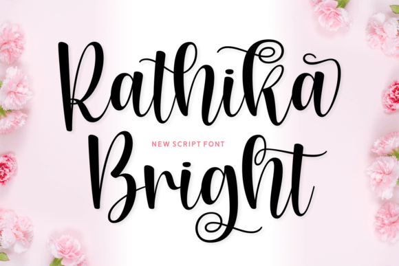 Rathika Bright: A Script Font for Elegant Design
