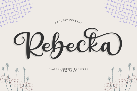 Rebecka: A Playful Script Font for Web Design