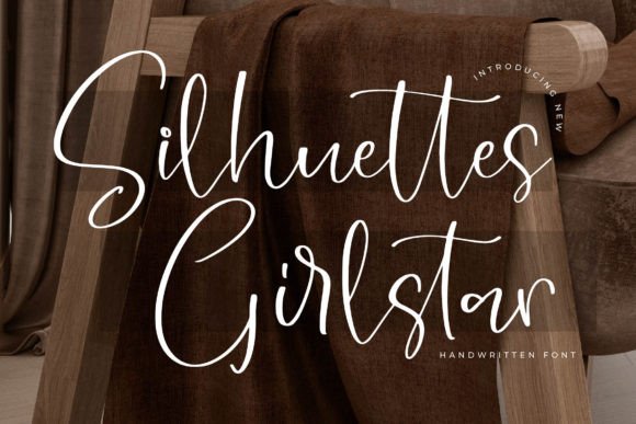 Silhuettes Girlstar Font for Business