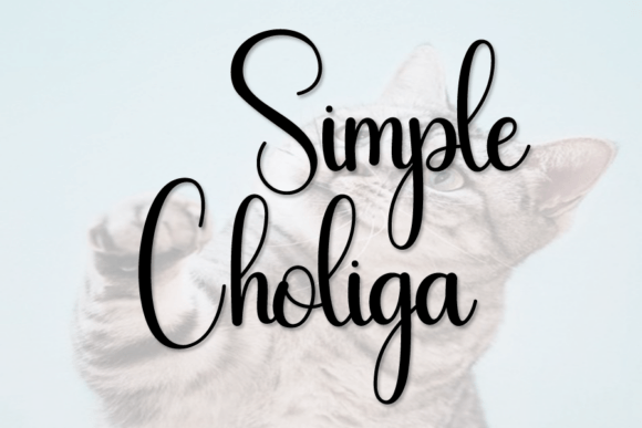 Simple Choliga: A Font for Real Business
