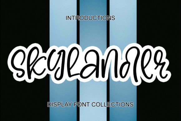 Skylander: A Whimsical Script Font
