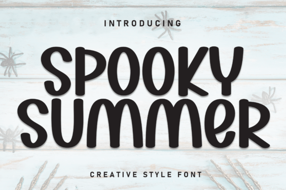 Spooky Summer Font Review