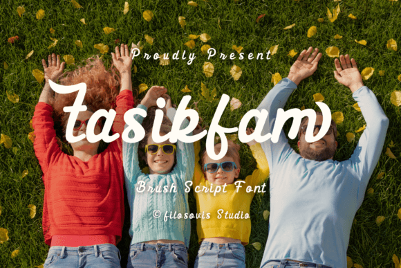 Tasikfam: A Playful Script Font
